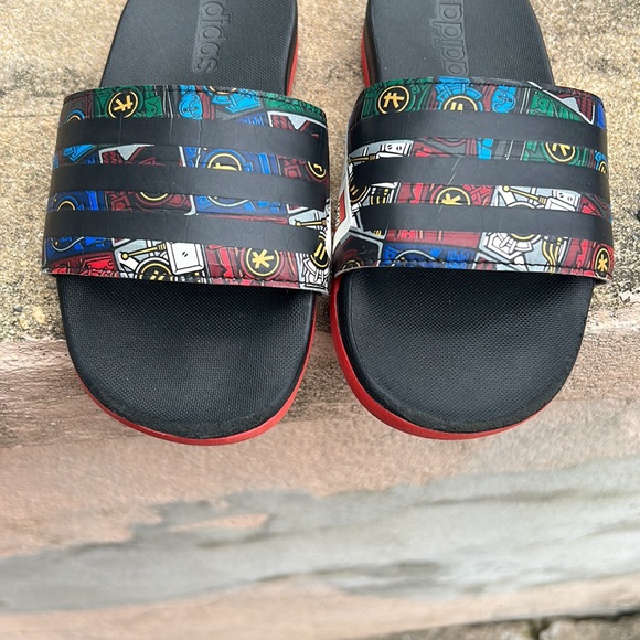 Lego Ninjago Adidas Slide Sandals - Picture 9 of 14